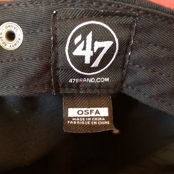 San Francisco Giants Baseball Cap Hat Black Orange - Picture 3 of 11